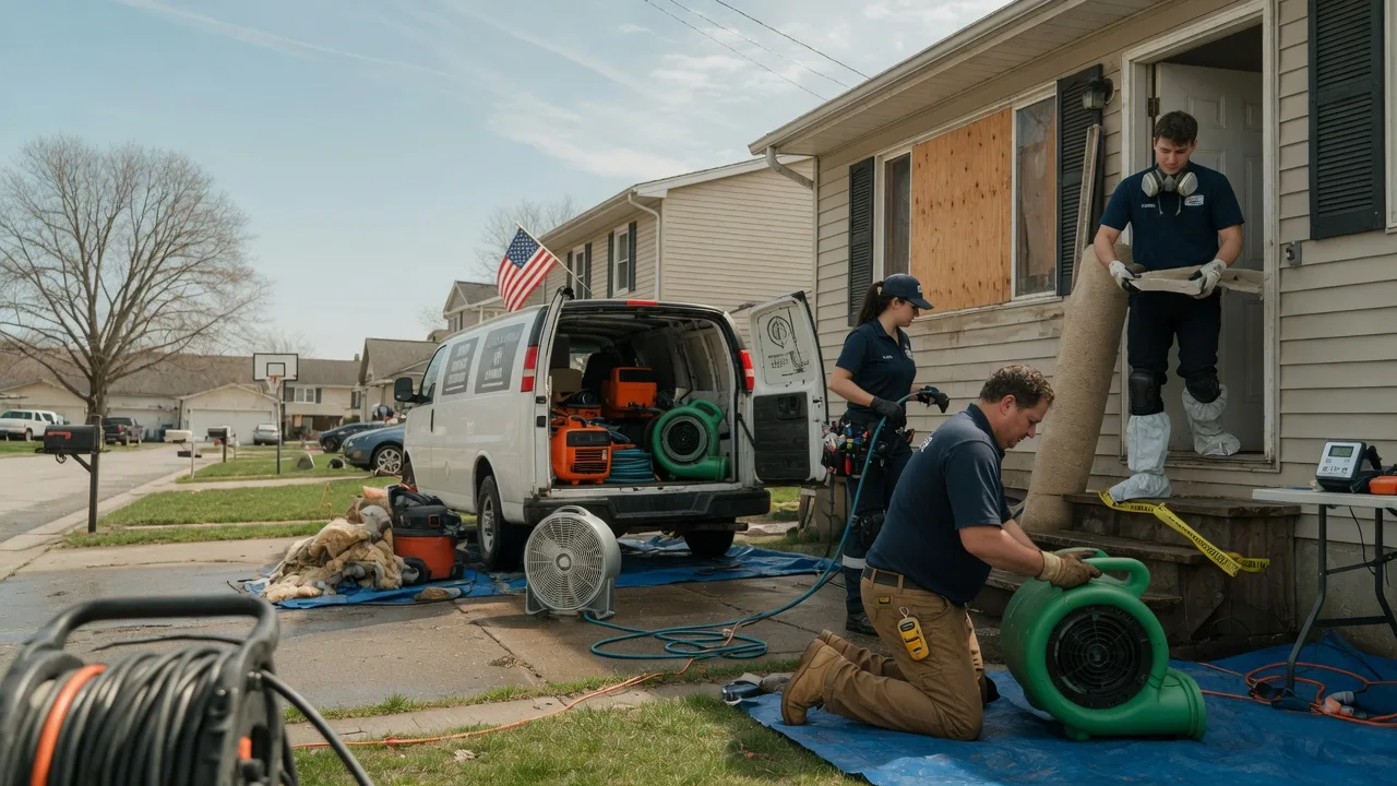 Water Damage Restoration in Flensburg, MN near me